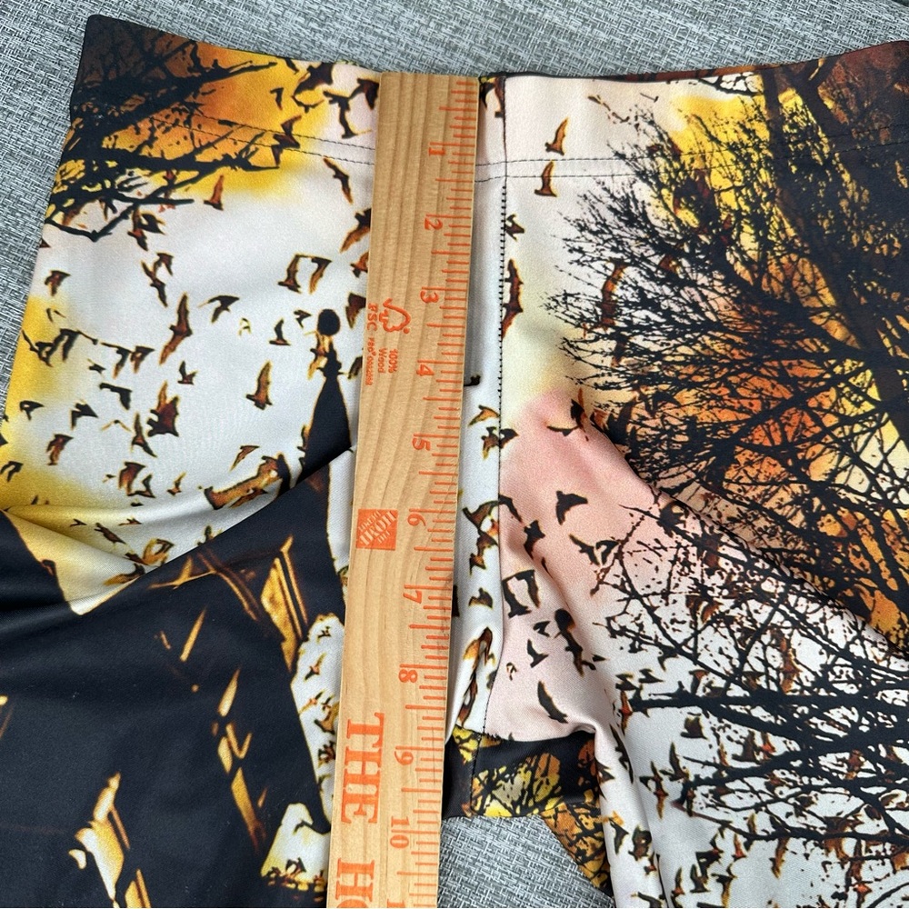 Black Milk Haunted House Leggings Womens Small Halloween Emo Limited Edition - Picture 9 of 13